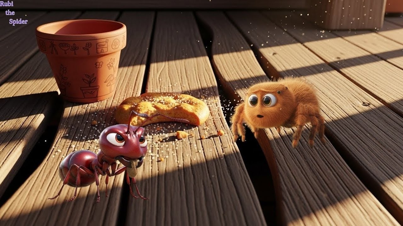 Rubi the Spider and the Cookie Delivery Ant: A Sweet Adventure