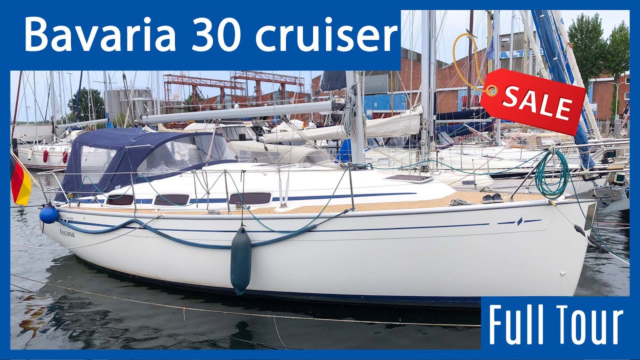 Bavaria 30 cruiser zu verkaufen - Rundgang durch die top gepflegte Segelyacht (VERKAUFT)