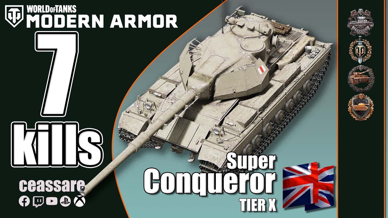 Super Conqueror / WoT Modern Armor / PS5 / Xbox Series X / 1080p60 HDR