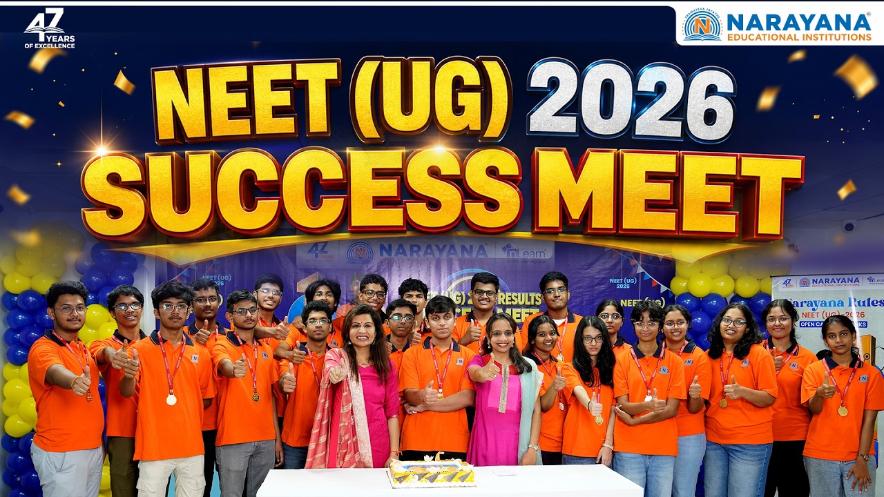 Narayana NEET (UG) 2026 Success Meet | Unveiling Results, Celebrating Futures