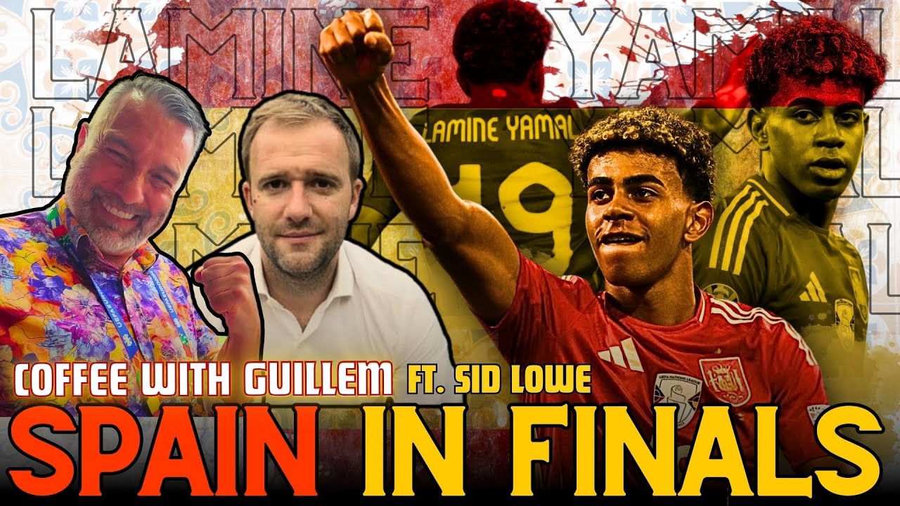 Splendid Yamal Takes Spain To Semis ⚽️ ☕️ 🚆 #CoffeeWithGuillem ft. Sid Lowe