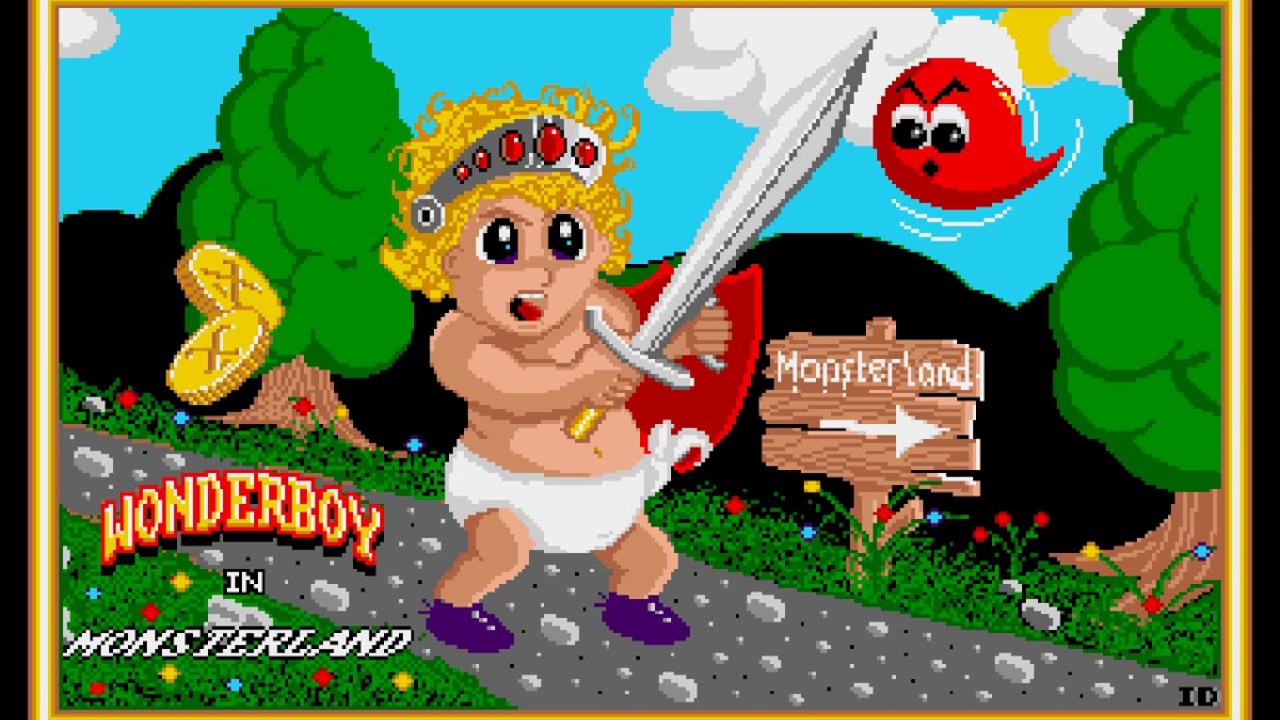 [Amiga WINUAE] Activision/Sega SUPER WONDER BOY IN MONSTERLAND With Secret Level