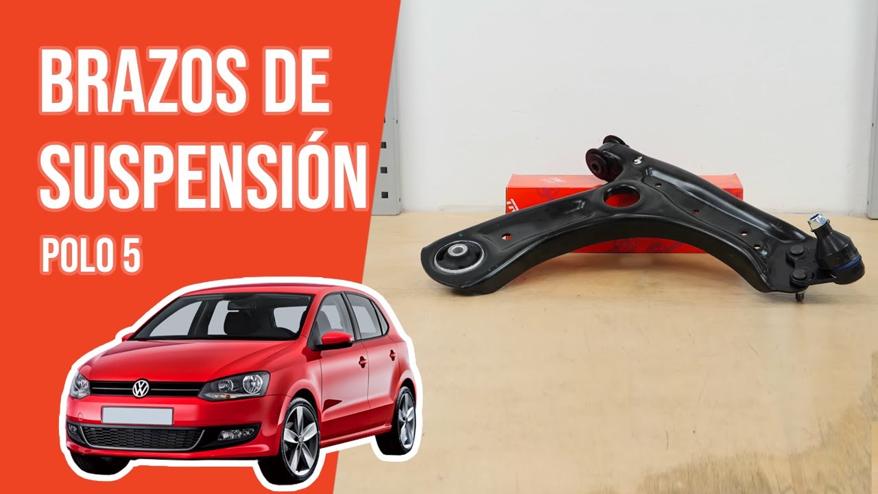 Cómo cambiar los brazos de suspensión Polo 5 🚗