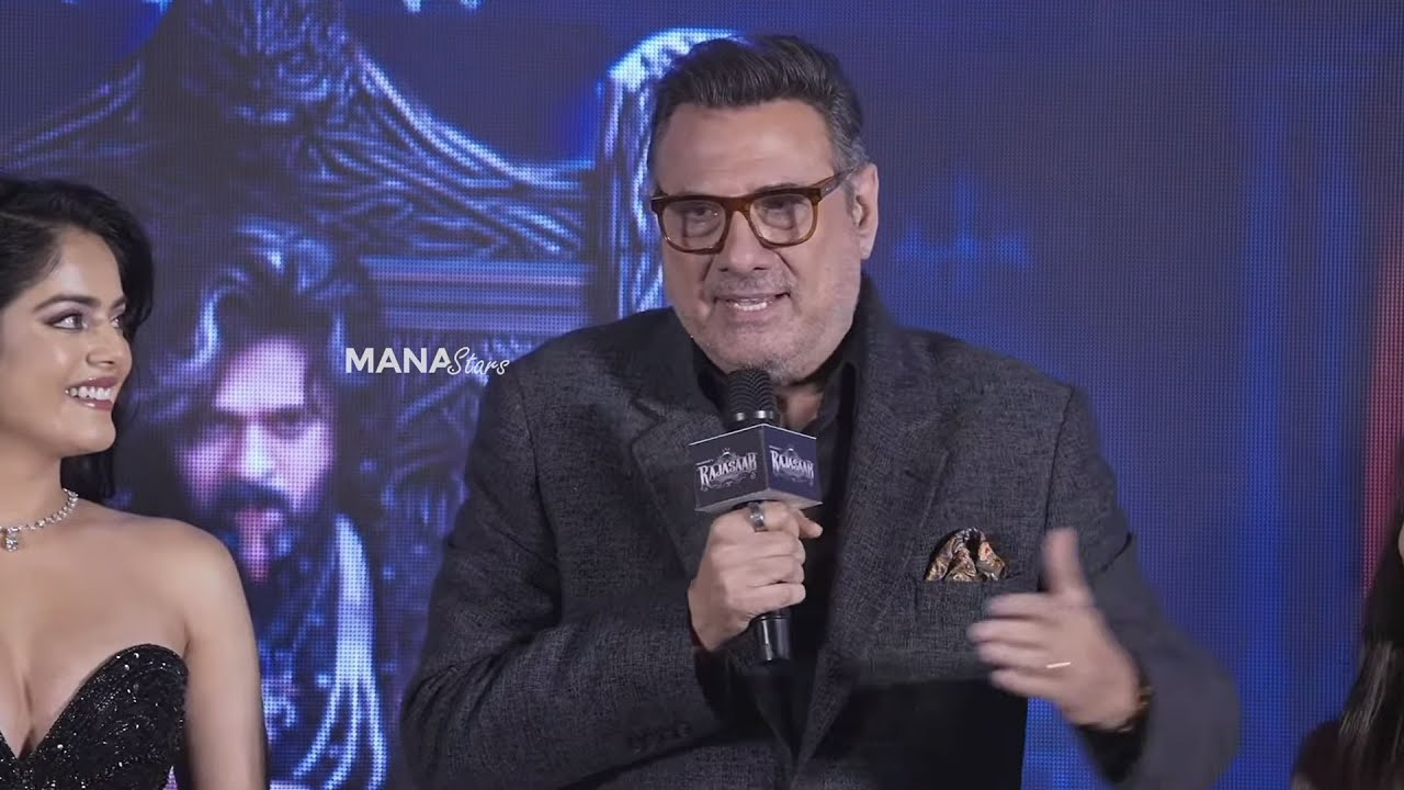 Actor Boman Irani Comments On Prabhas | #NacheNache Song Launch Event | #therajasaab