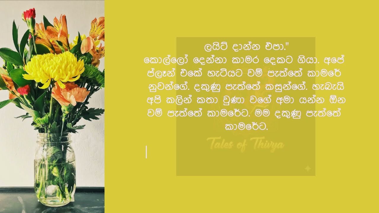 අයියේ... මගේ සාරිය තෙමිලා | sinhala emotional keti katha | best sinhala story