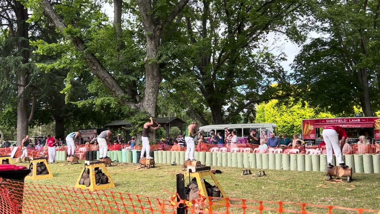Underhand 300mm handicap heat 2 Latrobe 2026