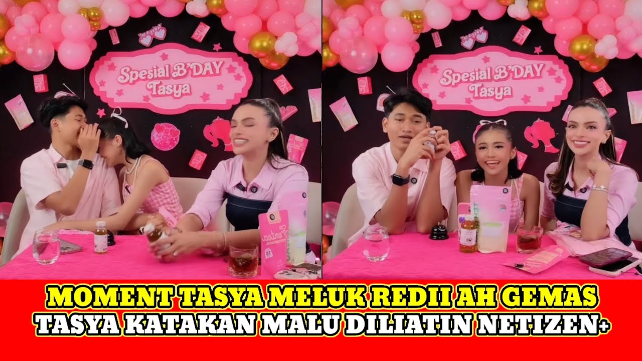MELEDAK HEBOH! Moment Taysa meluk Redii, Tasya katakan malu diliatin Netizen‼️
