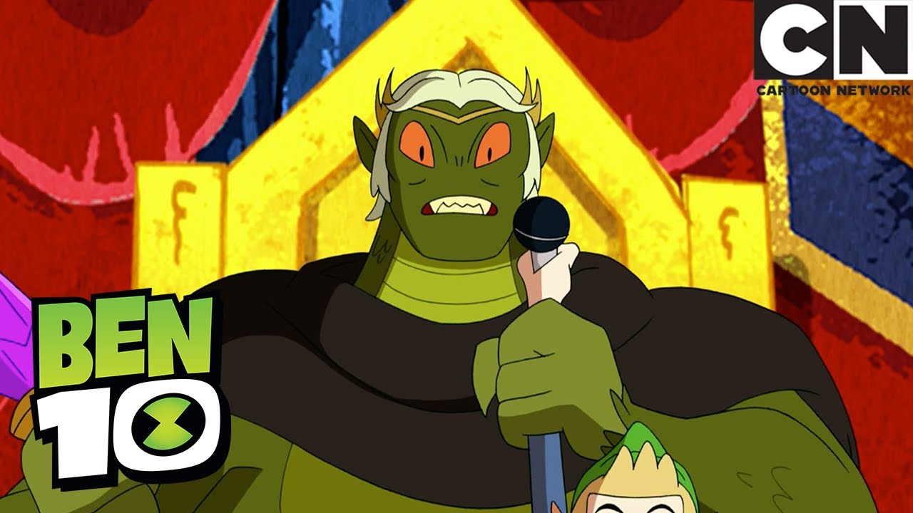 Ben 10 Takes Down The Lizard King | Ben 10 | Cartoon Network