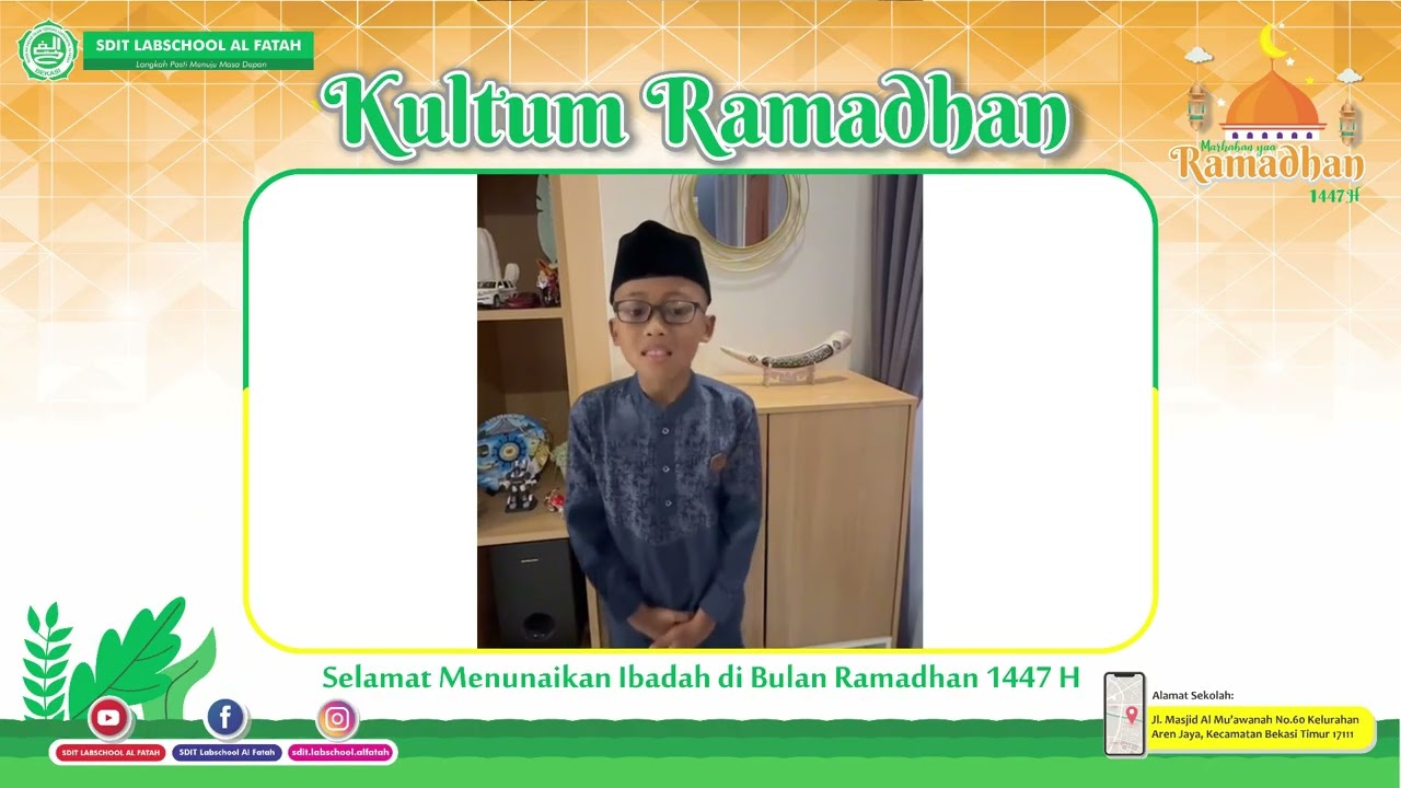 Kultum Ramadhan 1447 H, Hari ke 10 oleh Faqih Naizan Hakim