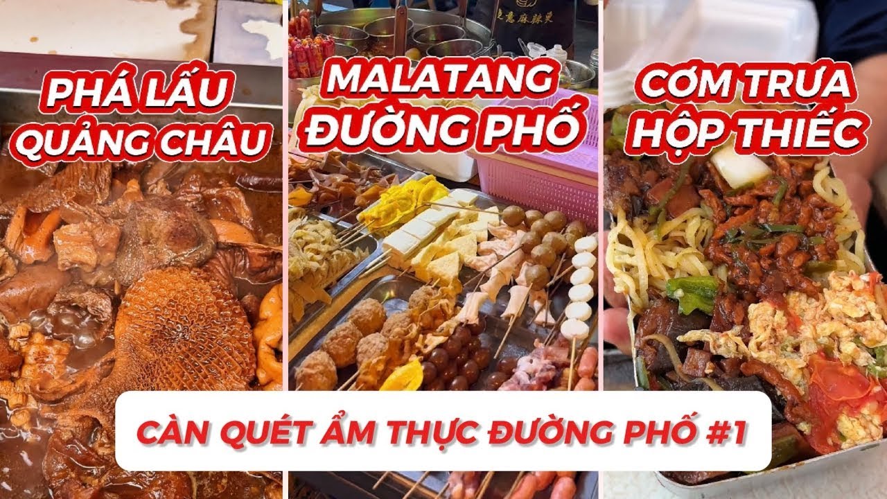 13 Món Ăn Đường Phố Đình Đám | Cái Nào Cũng Muốn Ăn Ngay
