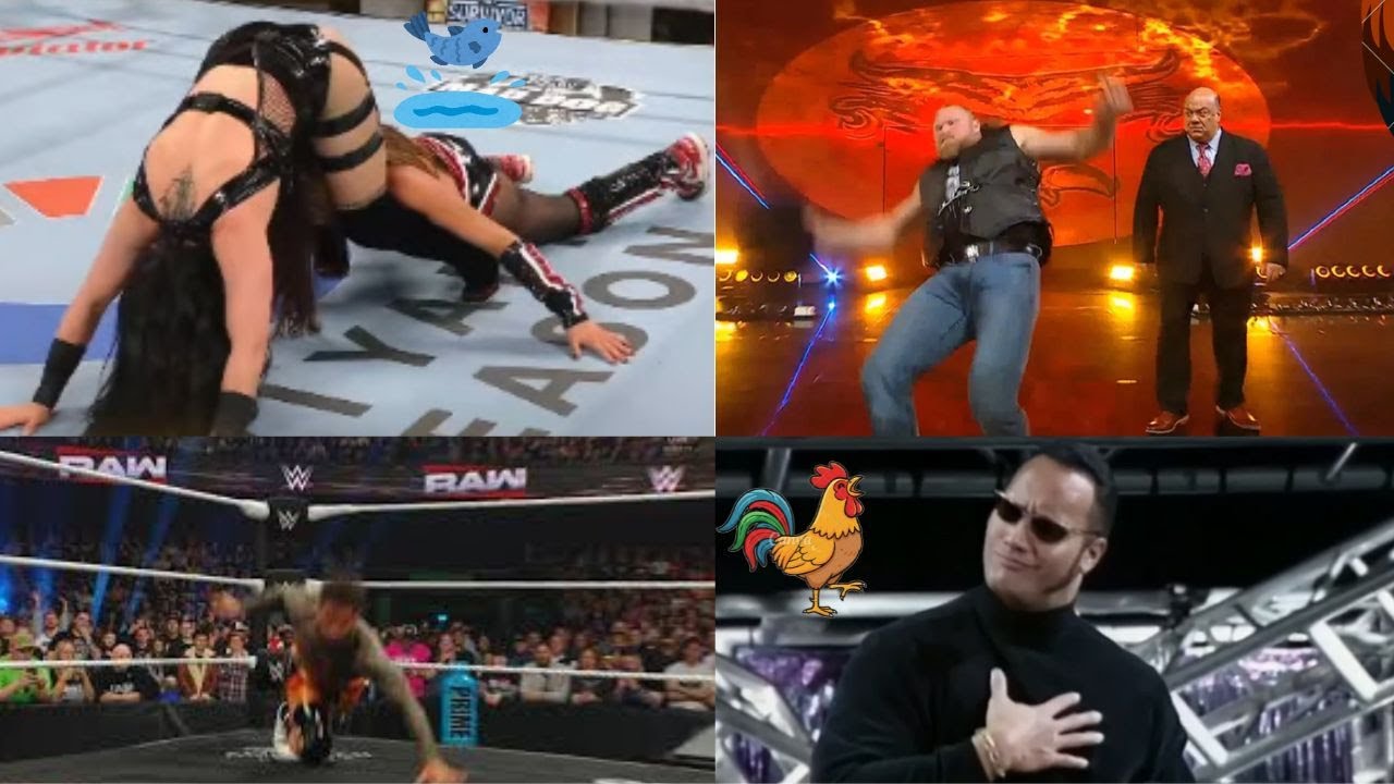 Самые смешные ляпы WWE