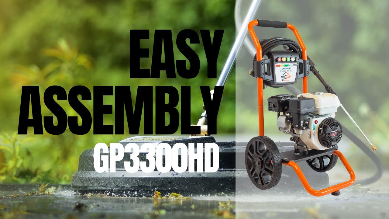 Easy Assembly | GASPPER GP3300HD – Step by Step