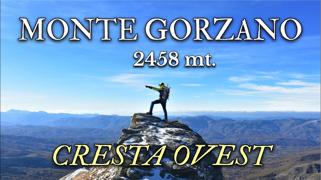 MONTE GORZANO 2458 mt. | CRESTA OVEST DA PRETA | MONTI DELLA LAGA
