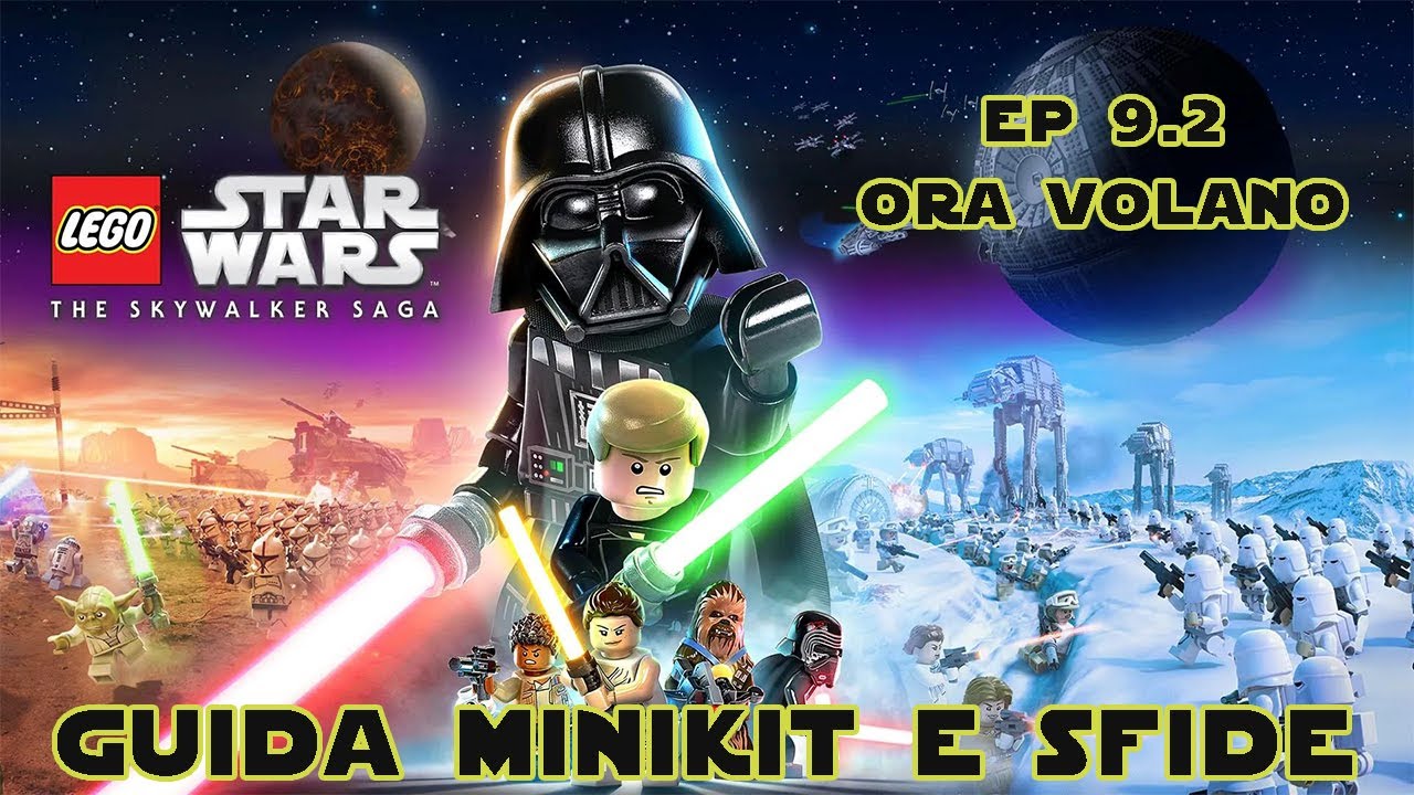 Ep 9.2 100% - GUIDA MINIKIT E SFIDE - LEGO Star Wars La Saga degli Skywalker