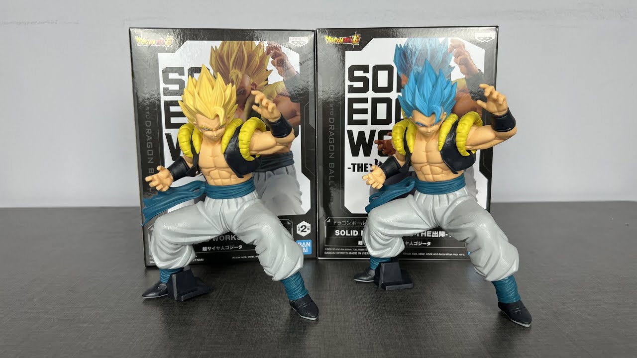 [Unboxing]&[Review] DRAGON BALL SUPER SOLID EDGE WORKS vol.7 SUPER SAIYAN GOGETA #955