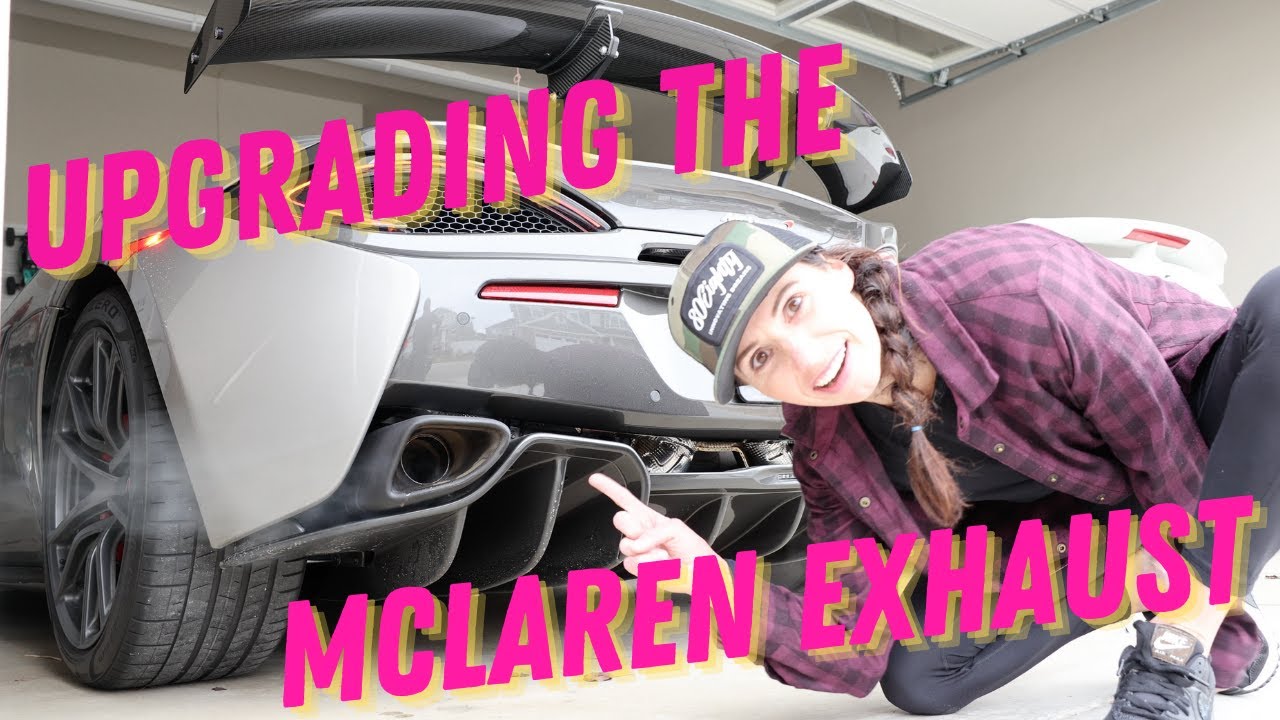 McLaren 570S - upgraded the exhaust