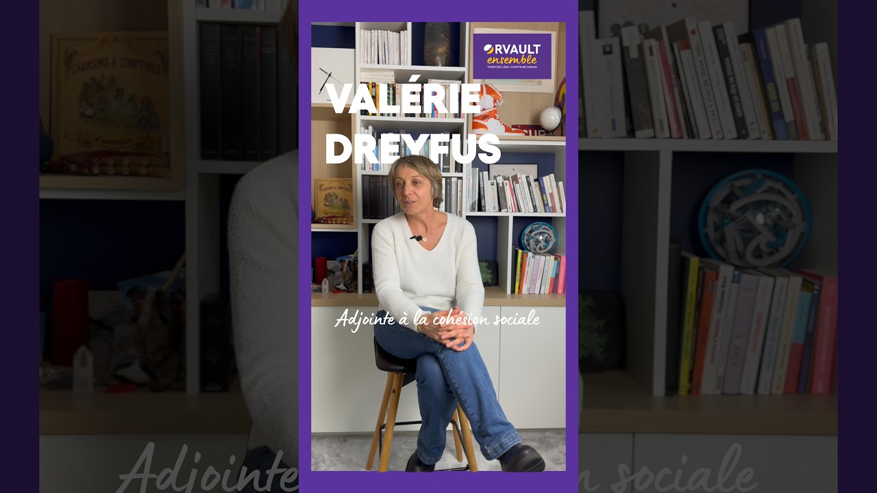 Valérie DREYFUS, adjointe à la cohésion sociale à la ville d'#orvault