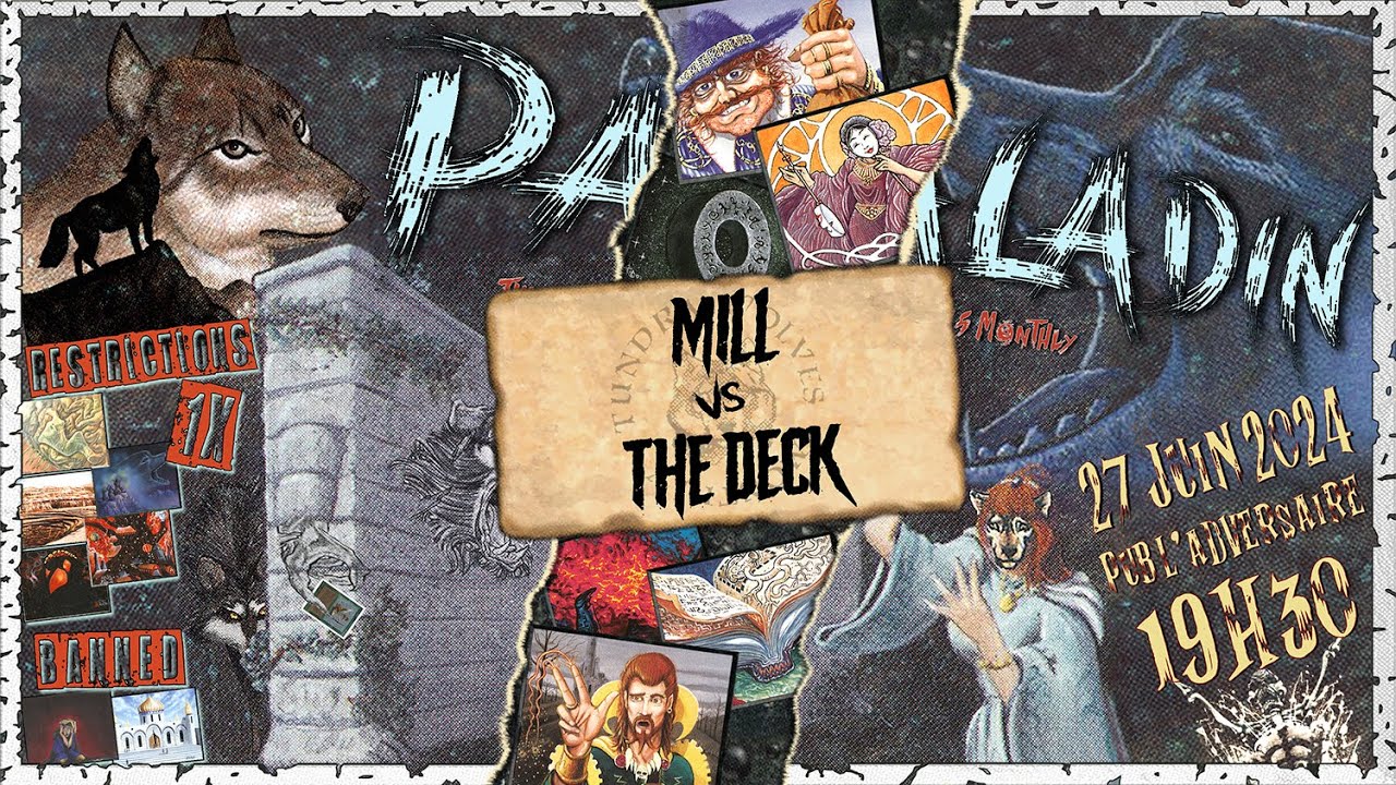MILL vs THE DECK, Old School MTG - 3/3 Tundra Wolves Monthly (2024-06)