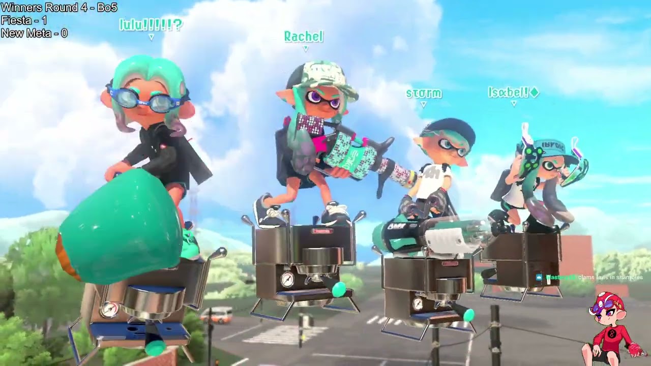 Squid Junction 40 Winners Round 4: New Meta vs Fiesta