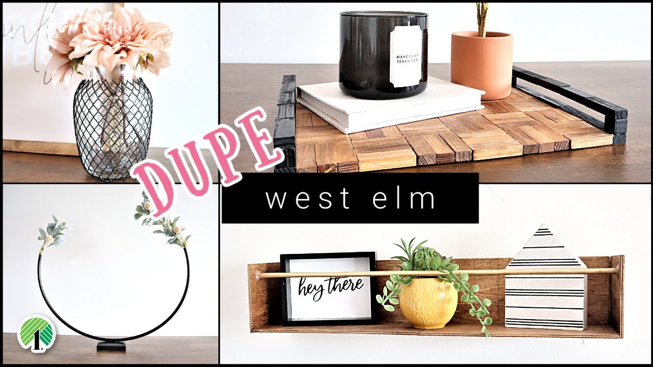 $1 DOLLAR TREE DIY Home Decor (Affordable Home Decor DIYs that look Expensive!)