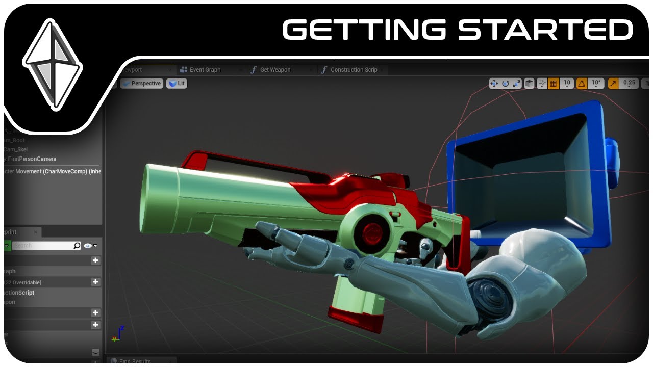 UE4/UE5 Tutorial: First Person Game Feel - Part 1: Getting Started
