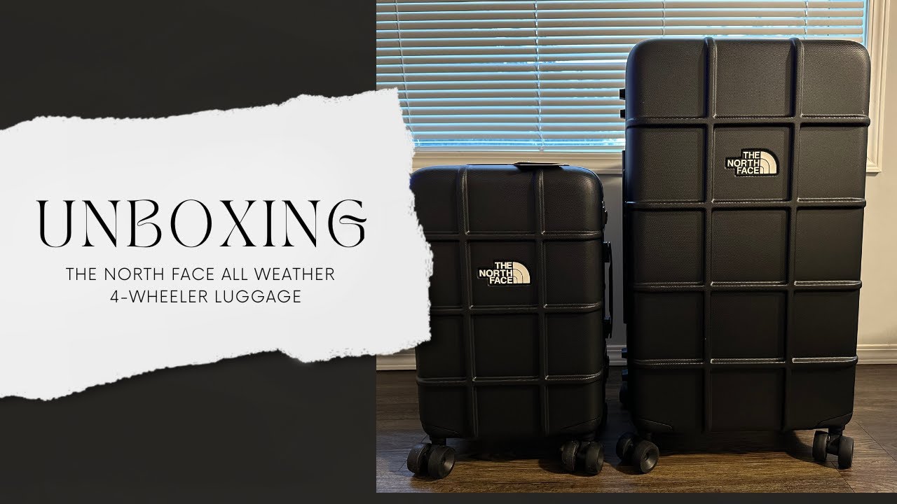 Unboxing: The North Face All Weather 4-Wheeler Luggage