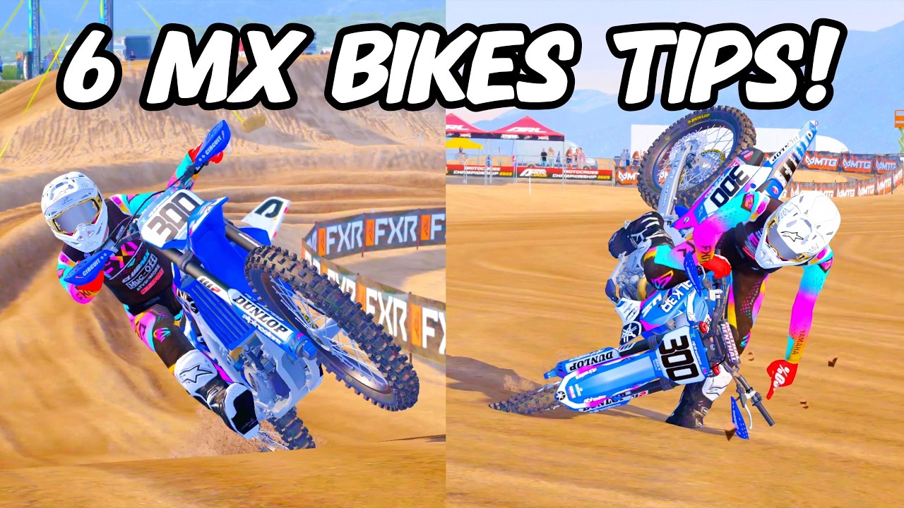 6 BEGINNER TIPS IN MX BIKES!