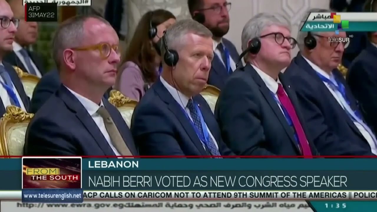 Nabih Berri re-elected as Speaker of the Lebanese Parliament