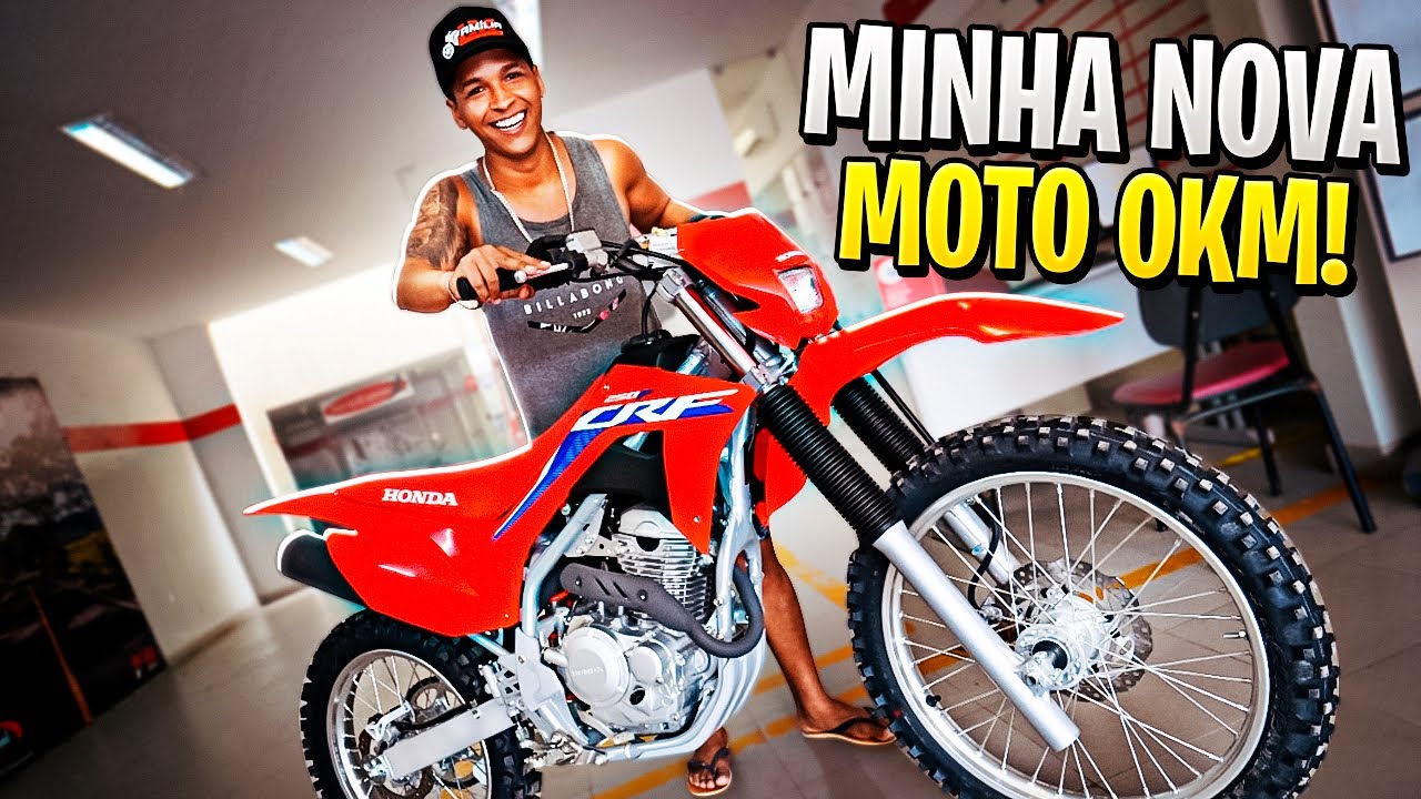 COMPREI UMA CRF 250 0KM