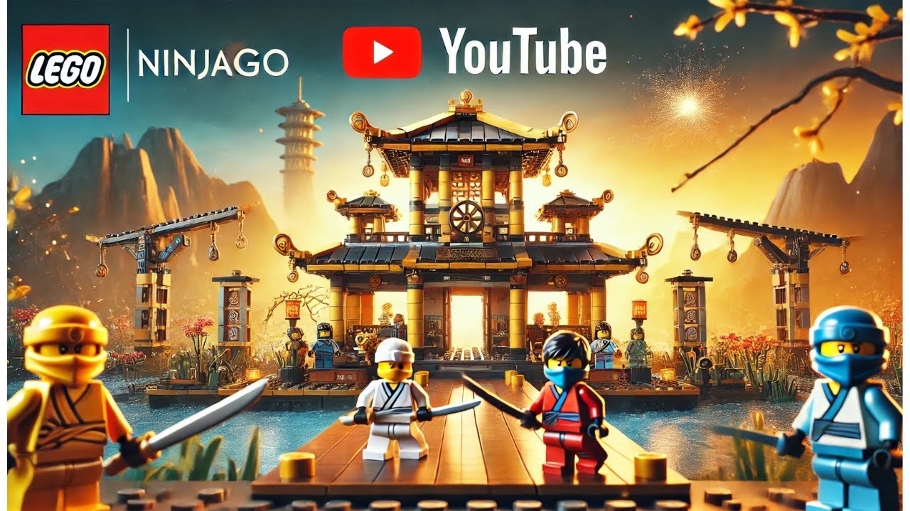 LEGO NINJAGO Training Temple Build – Epic Ninja Showdown! 🥋 | Relaxing Timelapse