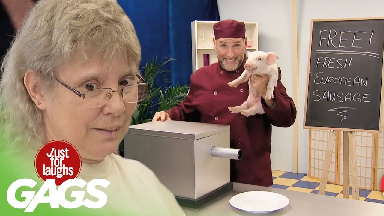 Baby Pig Fresh Pork Sausage Prank