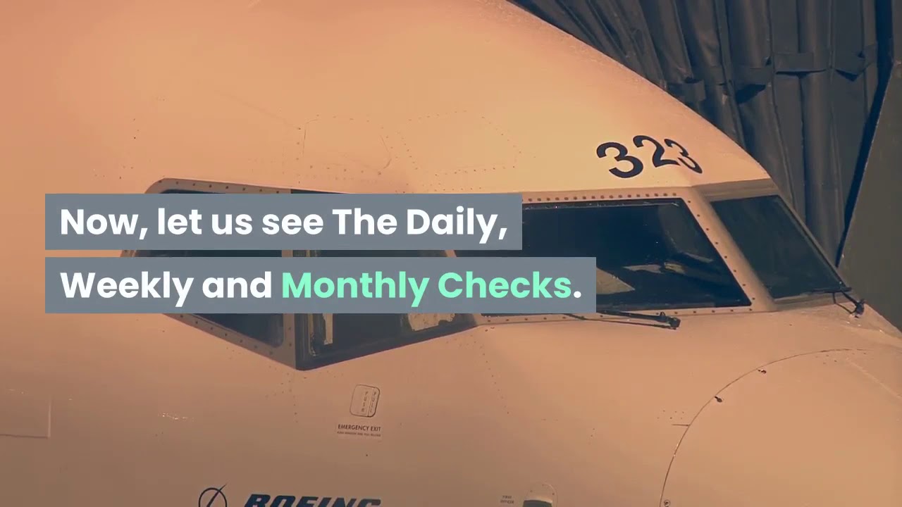 All About Aircraft Maintenance Check cycle | A to D check | Transit, Daily, weekly, & Monthly Check
