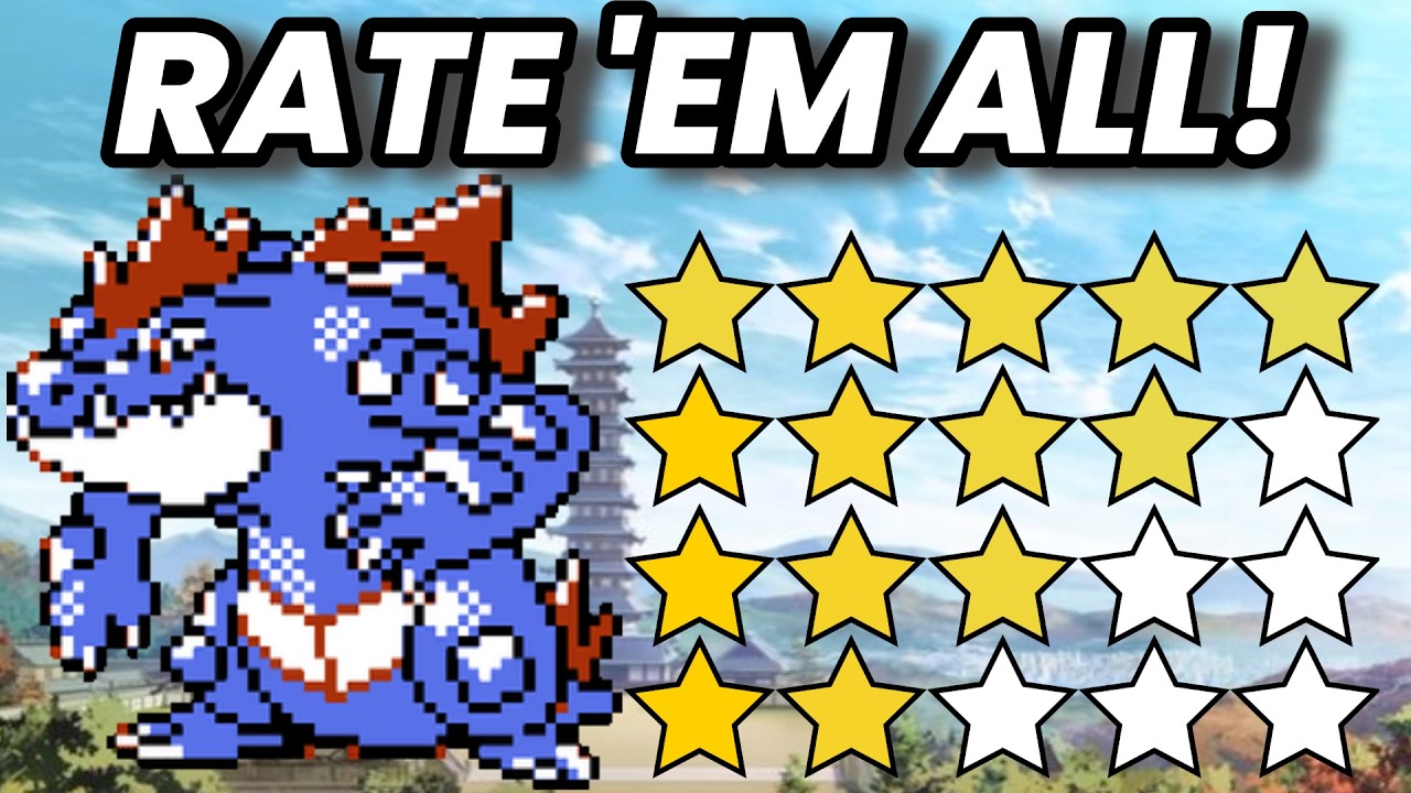 Every JOHTO Pokémon! RATE 'EM ALL Compilation!
