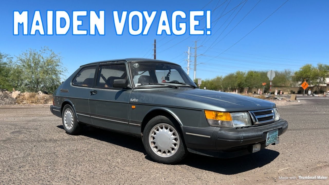 First Drive in My Project Saab 900 was AWESOME, but also Brought Some Concern...