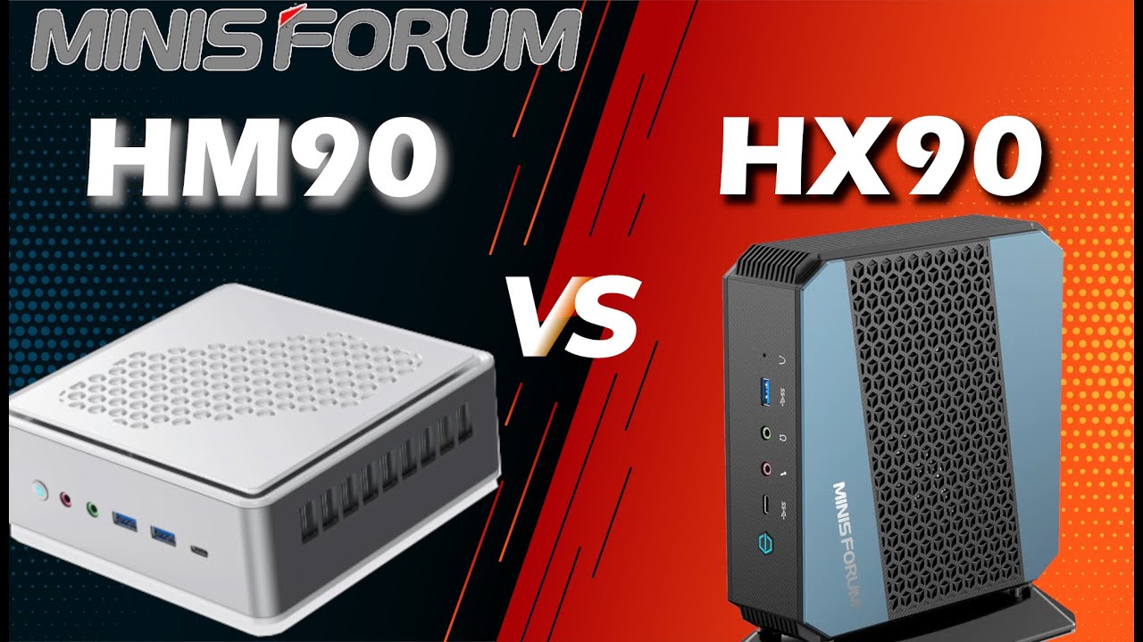 Minisforum HX90 Vs. HM90 - Wer hat die Nase vorn?