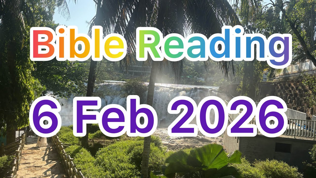 Feb 6 | யோவான்  6-7 & சங்கீதம் 3 | Bible Reading | Hosanna House 