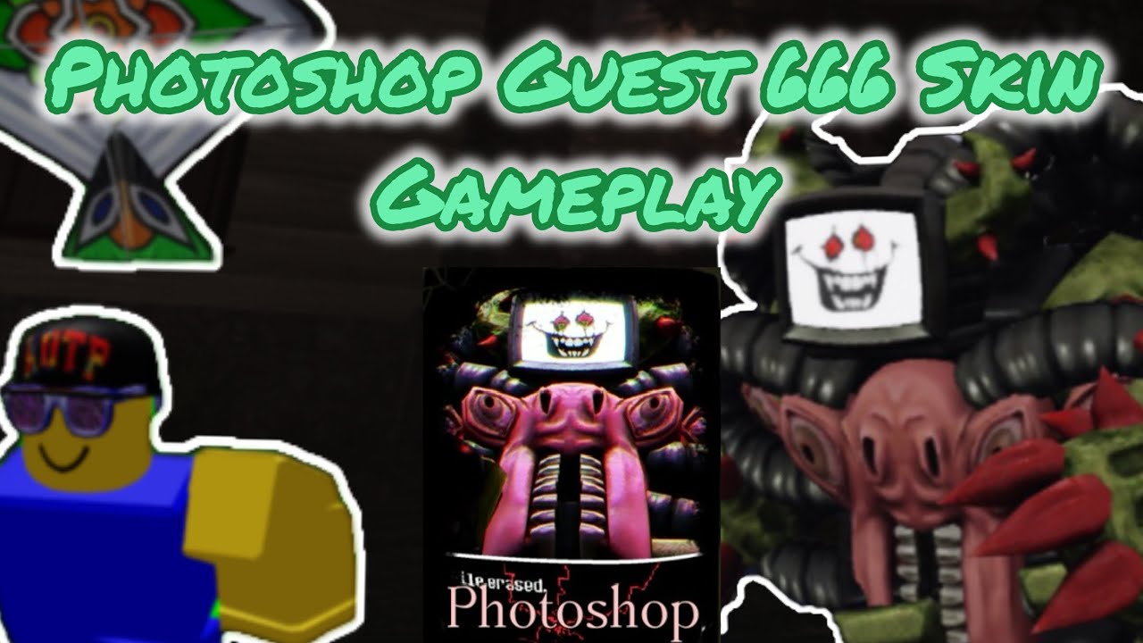 Forsaken - Photoshop Guest 666 Skin Gameplay