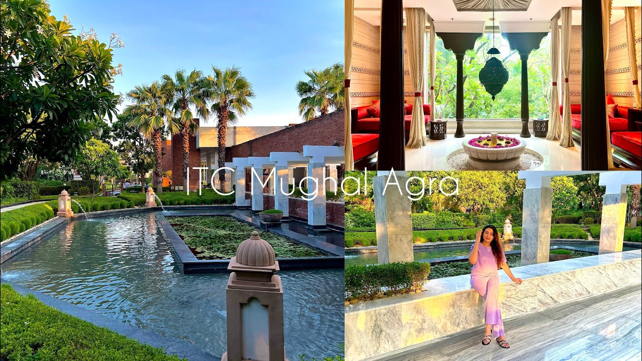 ITC Mughal Resort and Spa, Agra | Full hotel tour | All room categories, pools, food buffet, spa etc