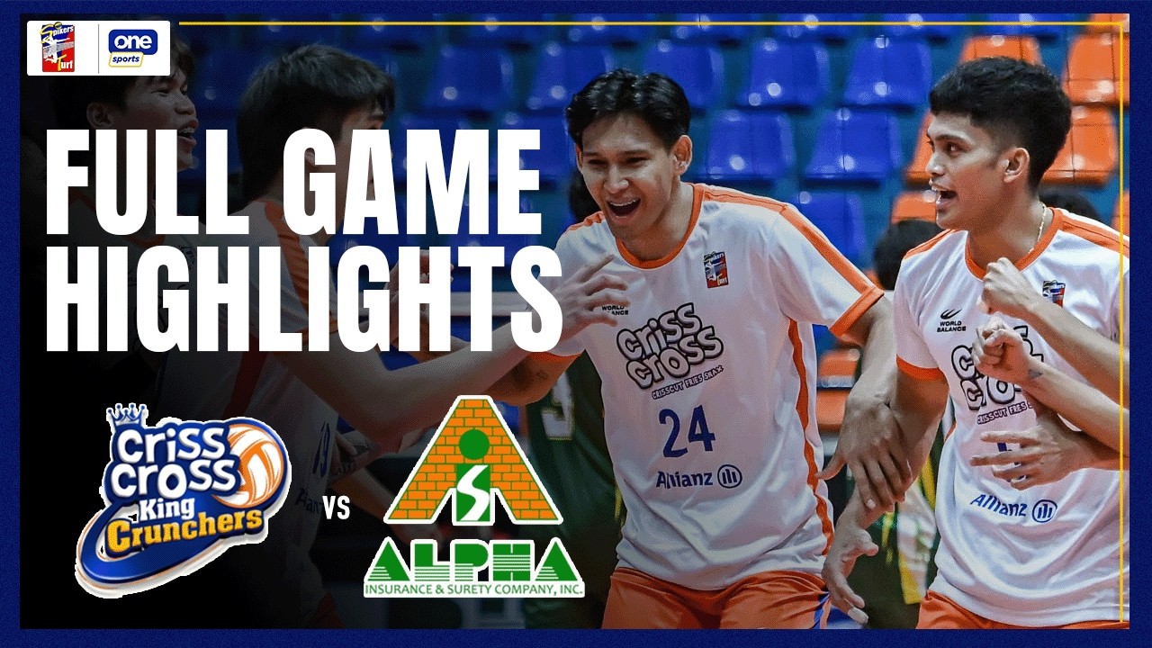 CRISS CROSS vs  ALPHA INSURANCE | FULL GAME HIGHLIGHTS | 2026 SPIKERS’ TURF OPEN CONFERENCE | FEB 27