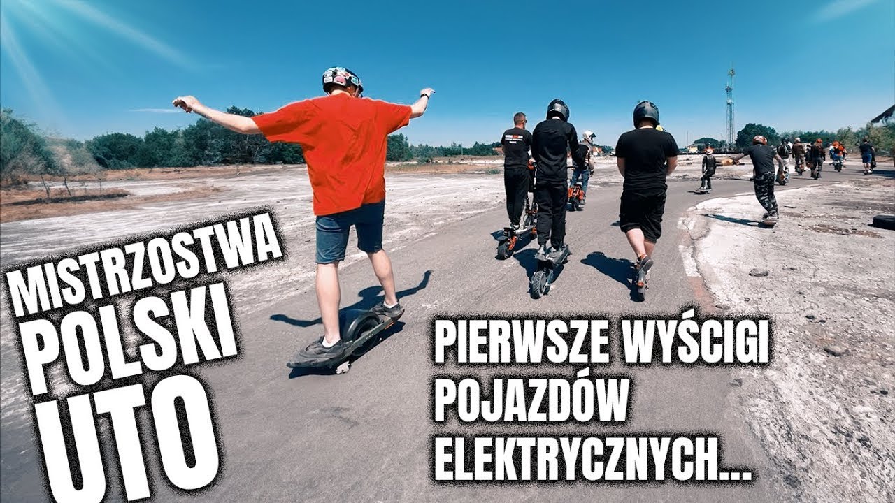 Pierwsze legalne wyścigi pojazdów elektrycznych - Mistrzostwa Polski UTO 2023 - Relacja