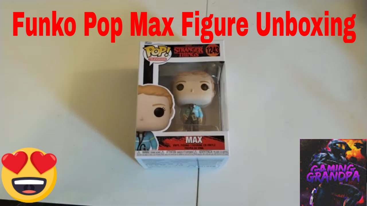 Funko Pop Stranger Things Max Figure Unboxing