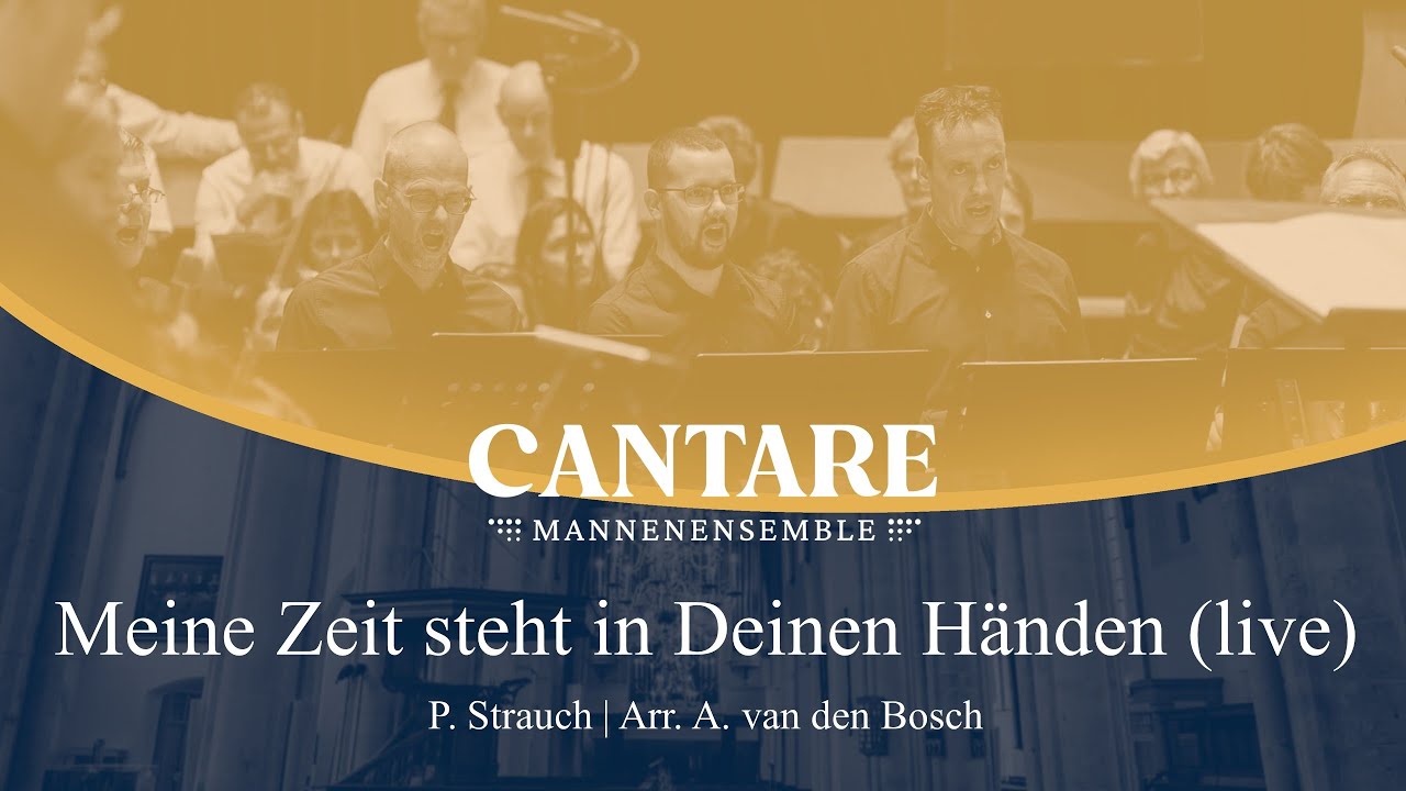 Meine Zeit steht in deinen Händen (P. Strauch) | Mannensemble Cantare o.l.v. André van Vliet