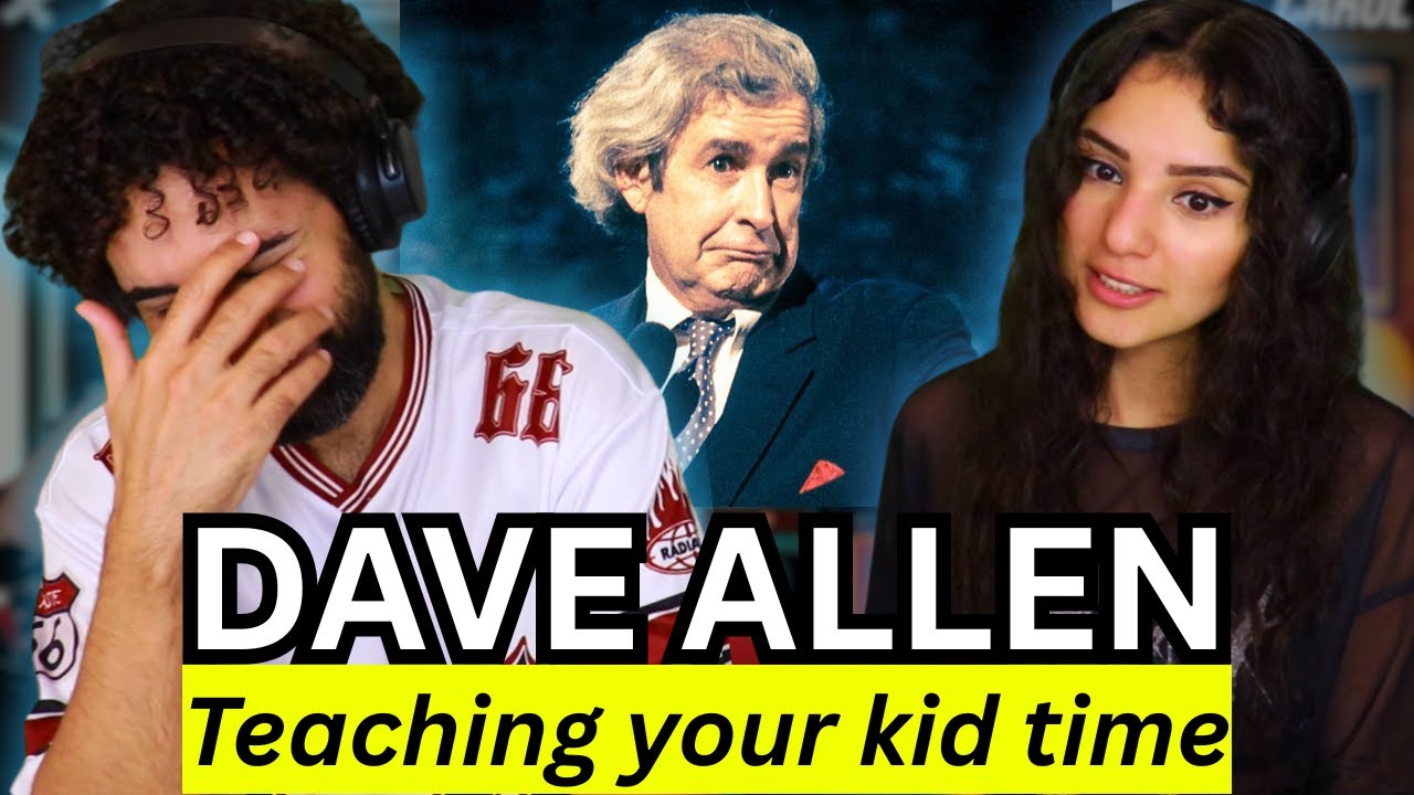 We react to Dave Allen - Teaching Your Kid Time - '93 | (Comedy Reaction)