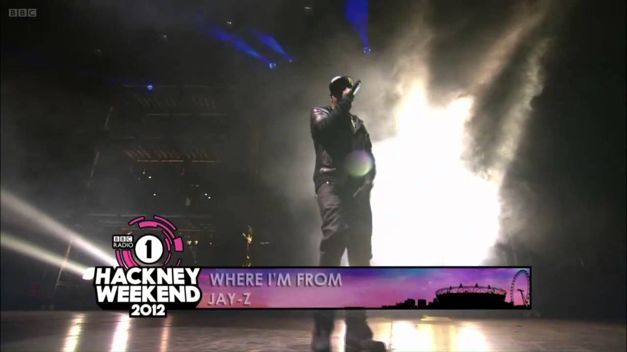 Jay-Z - Where I'm From - HD - Live Hackney Weekend 23.06.2012 HD