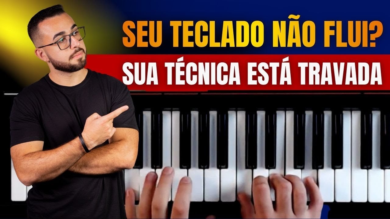 Destravar a técnica no teclado: o caminho para tocar com liberdade