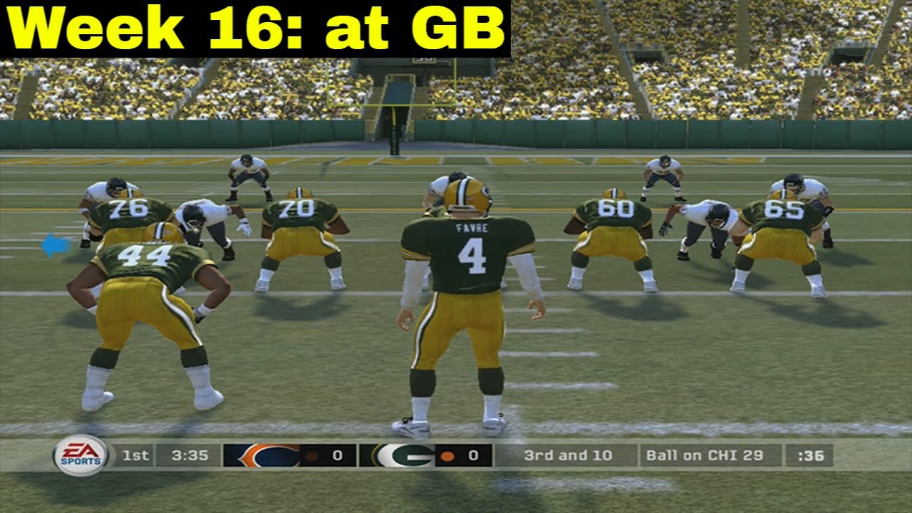 NEED a BOUNCE BACK Game!! (Bears vs. Packers) (Madden NFL 06 Pt. 15)
