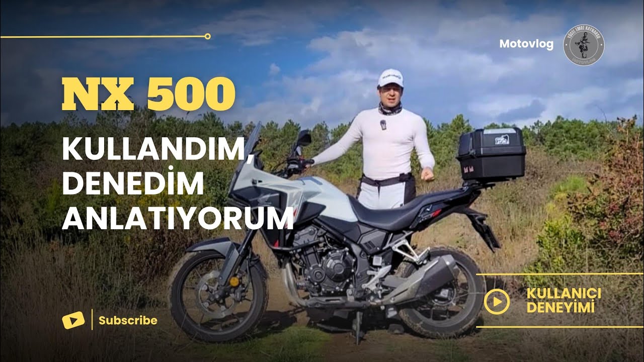 HONDA NX 500  BİR DE BENDEN DİNLEYİN!