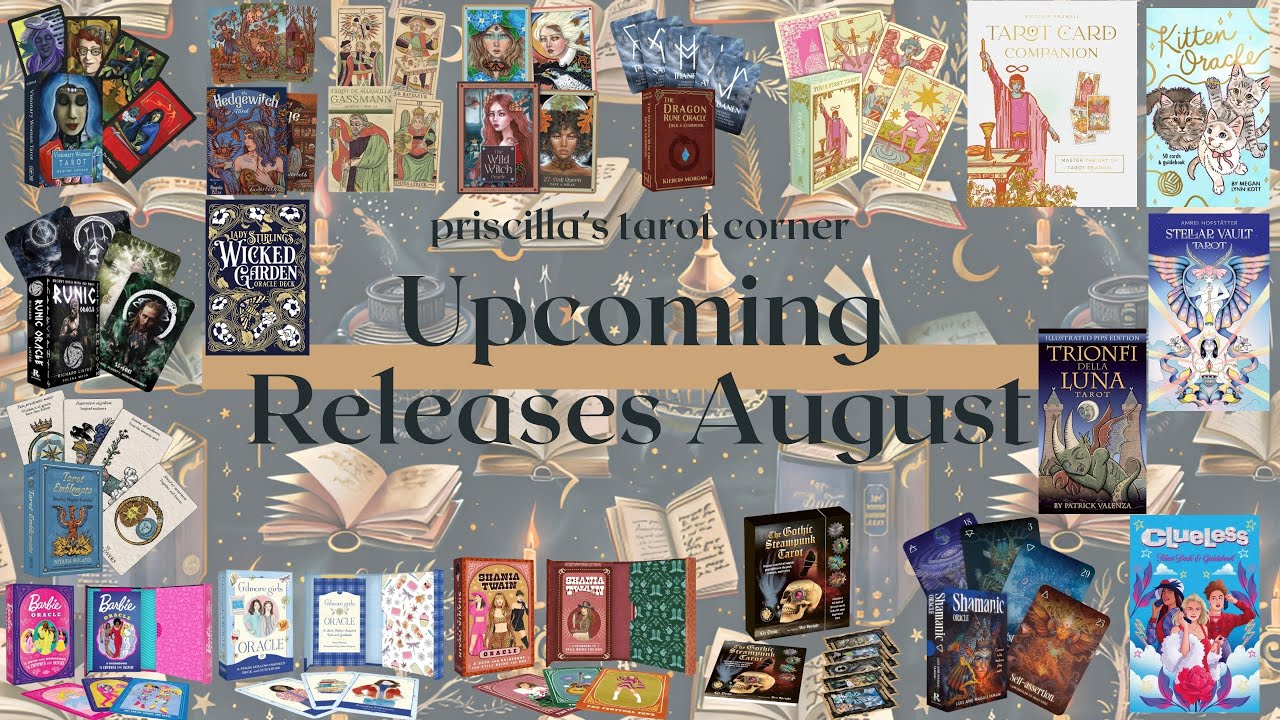 What’s New in Tarot & Oracle? 🔮 August Deck Releases