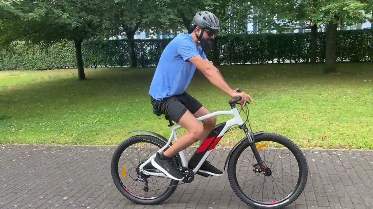 ROCKRIDER E-ST100 Electric Bike/Bicycle 2024 @automotivefever