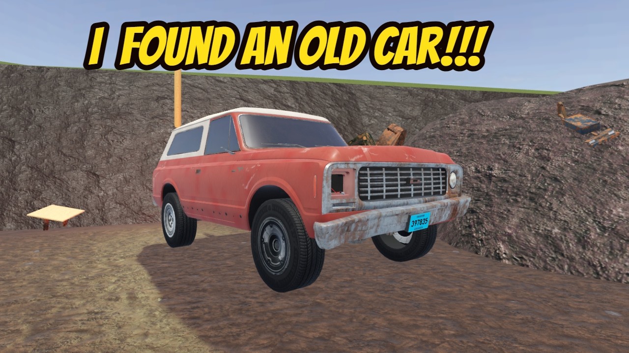 I found this old chevy blazer!!  (Roblox Greenville) #roblox #greenville #chevrolet #yt #youtube
